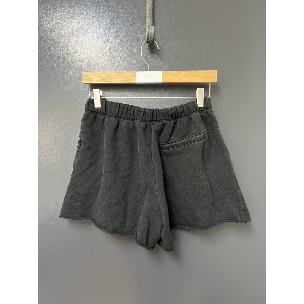 Aerie Sweat Shorts Black Women's Size S Elastic Waist Pockets Casual - Picture 3 of 3